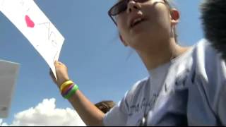 preview picture of video 'Anti-bullying rally held in honor of Los Lunas teen'