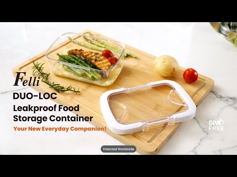 Felli DUO-LOC Leakproof Food Storage Container
