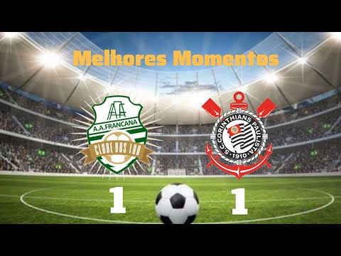 FRANCANA 1 X 1 CORINTHIANS/ OS MELHORES MOMENTOS