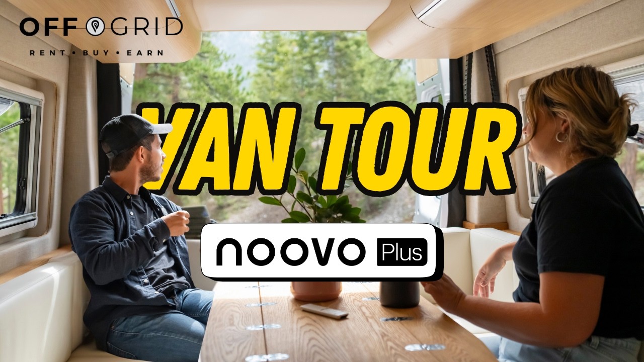 Noovo Plus Off-Grid Camper Van Rental in Hutchinson, Minnesota Walkthrough
