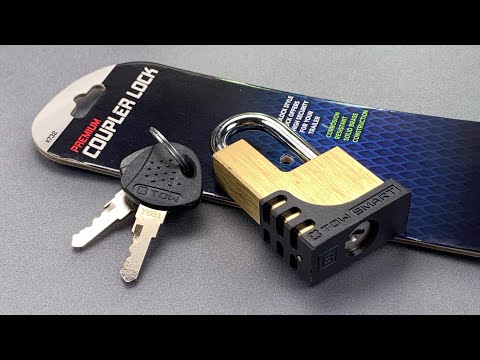 963】TowSmartのTERRIBLEトレーラーカプラーロック ([963] TowSmart’s TERRIBLE Trailer Coupler Lock)