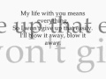 Chris Daughtry - Its Not Over (Lyrics) (HD/HQ) 