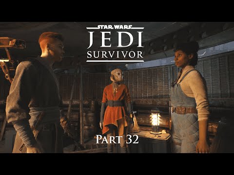 STAR WARS JEDI SURVIVOR PS5 Walkthrough Gameplay Part 32 - RESCUE ZEE FROM THE LUCREHULK