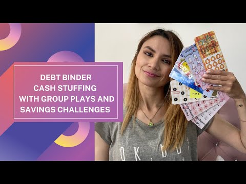 Second Debt Binder Cash Stuffing - Grouplays with Norelis Budgets and Lilzworld 733