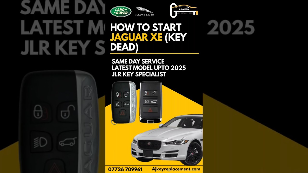 Jaguar XE Key Not Working? How to Start Your Car When the Fob Is Dead or Water Damaged #cartok
