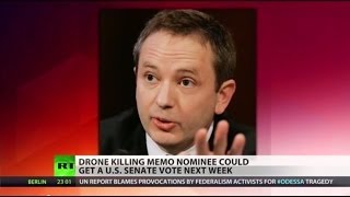 &quot;Drone Memos&quot; author headed for Senate confirmation