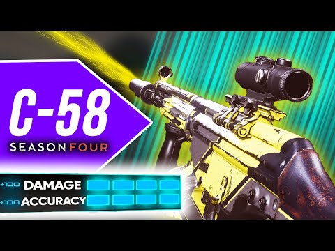 Warzone BEST C58 CLASS in SEASON4 is INSANE!🤯 (ZERO RECOIL!) | TRY THIS NOW!