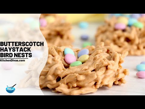 Butterscotch Haystack Bird Nests Recipe