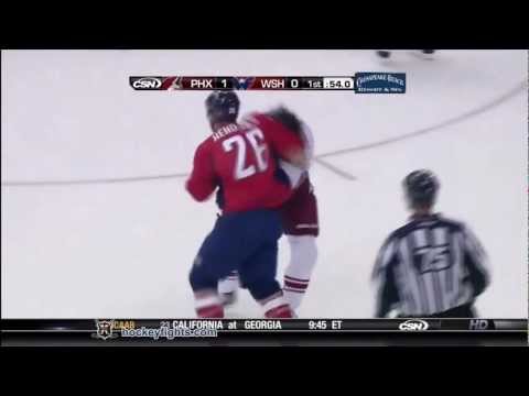 Kyle Chipchura vs Matt Hendricks Nov 21, 2011