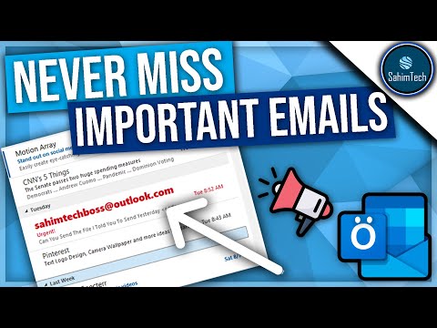 Never Miss any important Emails in Outlook!