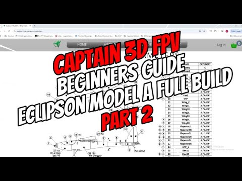 Eclipson Model A Build Part 2 | Perfecting Printer Settings for Eclipson 3D Printed RC Planes