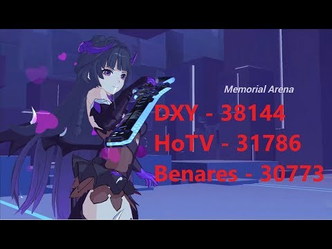 [Honkai Impact 3] 100K+ score: Dark Jixuanyuan, HoTV, Benares
