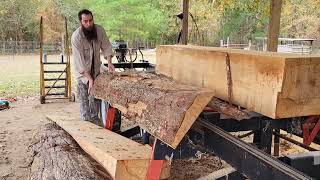 Sawmilling | Cypress on the TimberKing 1600 | Cypress Siding | 1x12's