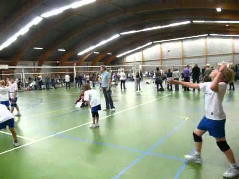 Volleybalwedstrijd VCC '92