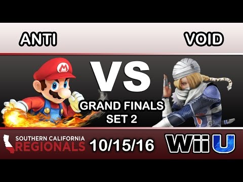 SCR 2016 - iMT | Anti (Mario) Vs. CLG | VoiD (Sheik) Grand Finals Set 2 - Smash Wii U