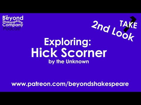 Hycke Scorner (Beyond Shakespeare, webcam, 2023)