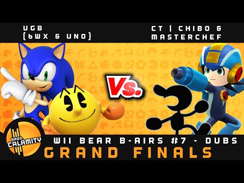 Wii Bear B-Airs #7 - Doubles - Grand Finals - UGB vs Chibo & MasterChef