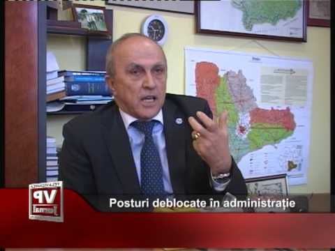 Posturi deblocate în administrație