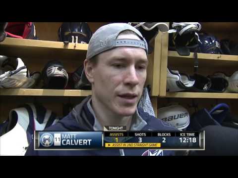 Post Game: Matt Calvert (3/16/17)