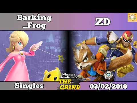 The Grind 16 Barking Frog (Rosalina & Luma) vs MM|ZD (Captain Falcon, Fox) Winners Semifinals