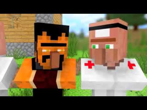 Zombie vs Villager life 1-4 - Minecraft Animation