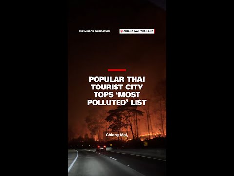 Popular Thai tourist city tops 'most polluted' list