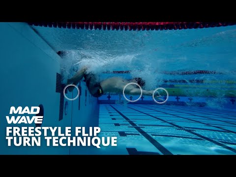 Front Crawl Technique - Freestyle Flip Turn by Vladimir Morozov and Dave Salo | ProSwimwear