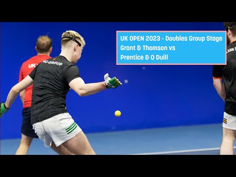 Euro1Wall UK Open 2023 - Doubles Group Stage - Grant & Thomson vs Prentice & O Duill