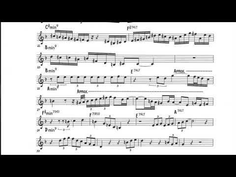 Eva Simontacchi "Invitation" - Tom Harrell Solo Transcription