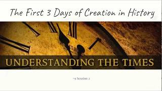 (#15 5985) The First 3 Days of Creation in History