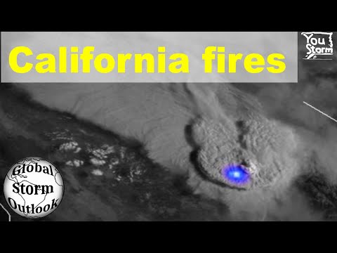 California/Oregon explosive fires - Global Storm Outlook 7 Sep 2020