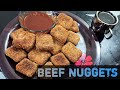 ബീഫ് നഗെഗറ്റ്‌സ് //Beef nuggets /#easy recipe //#khairu 's channel