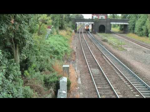 66565 on 4E72, 12:15, Rugeley Power Station - Daw Mill empty HHAs