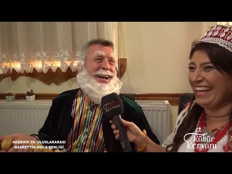 Metin ŞENTÜRK Akşehir'de "Nasreddin Hoca'' Oldu Sunucu  Şekeri Kaptı