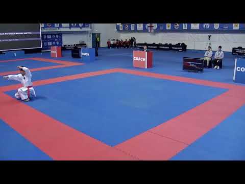 Final Junior kata male - Willian Tran (SWE) & Ivan Martin Montenegro (ESP) JEM Larnaca 2023