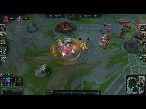 League Of Legends - Fed Jax Top 4 kills in a row XD
