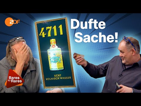 Expertisenpreis egal: Werbeschild der Marke 4711 Echt Kölnisch Wasser flasht alle | Bares für Rares