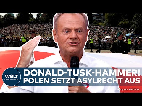 POLEN: "Gezielte Destabilisierung" – Donald Tusk setzt Asylrecht aus, Russland und Belarus im Visier
