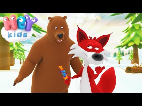 Wie die Füchsin den Bären überlistete 🐻 Geschichten und Märchen für Kinder | HeyKids Deutsch