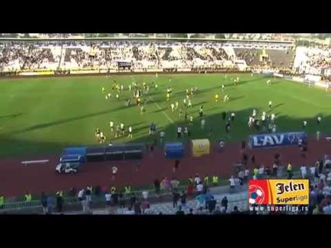 JSL 2013/14: 28.05.2014 30.Kolo: Partizan - Čukarički 2:0 (0:0)