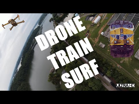 FPV Drone Train Surfing Video – Epic FPV Drone Cinematics – Hi Speed Drone Train Chasing with Music