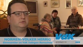 Video: VdK-TV: "Ich bin im VdK, weil ..." (Teil 1)