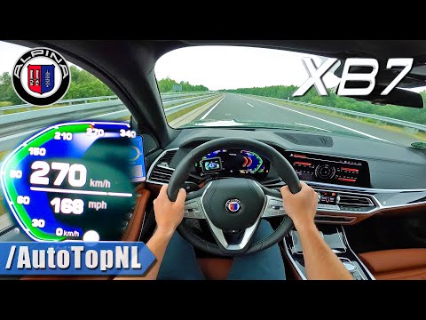 Thumbnail for 621HP ALPINA XB7 0-270KM/H POV on AUTOBAHN by AutoTopNL by Alpina