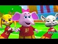 LEARN COLORS & Animals cartoon for kids ABC Song Toddlers and babies Baby Genius Nursery Rhymes