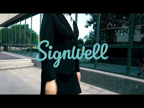 Intro video for SignWell eSignatures