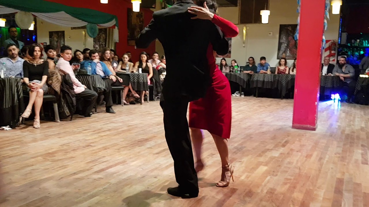 Yasmina Mamana y Luciano Paulino en Pipí Cucú milonga (27-jul-18)