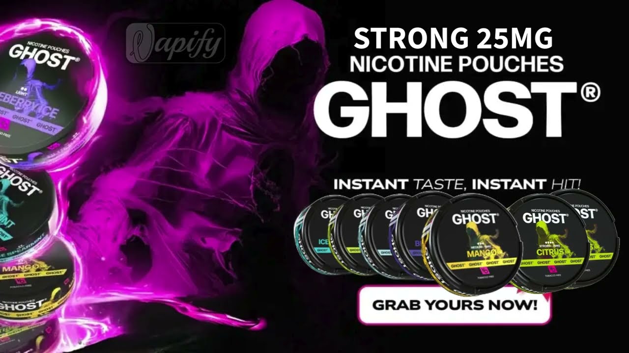 Ghost Nicotine Pouches by Vapes Bars – Premium Tobacco-Free Nicotine in Dubai & UAE