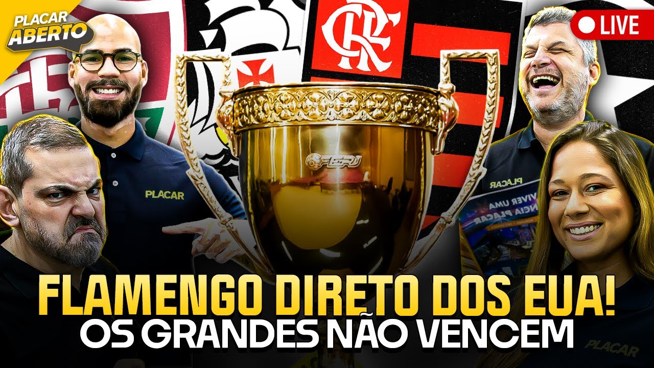 PLACAR ABERTO: GRANDES NÃO VENCEM NO CARIOCA, JORGINHO NA MIRA DO FLAMENGO E MAIS | Placar TV