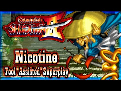 【TAS】SAMURAI SHODOWN 2 (SHIN SAMURAI SPIRITS HAOHMARU JIGOKUHEN) - NIC0TINE CAFFEINE ☕