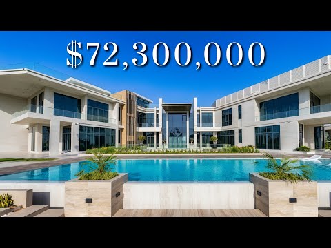Inside One Of The BIGGEST MEGA MANSIONS in Dubai Hills